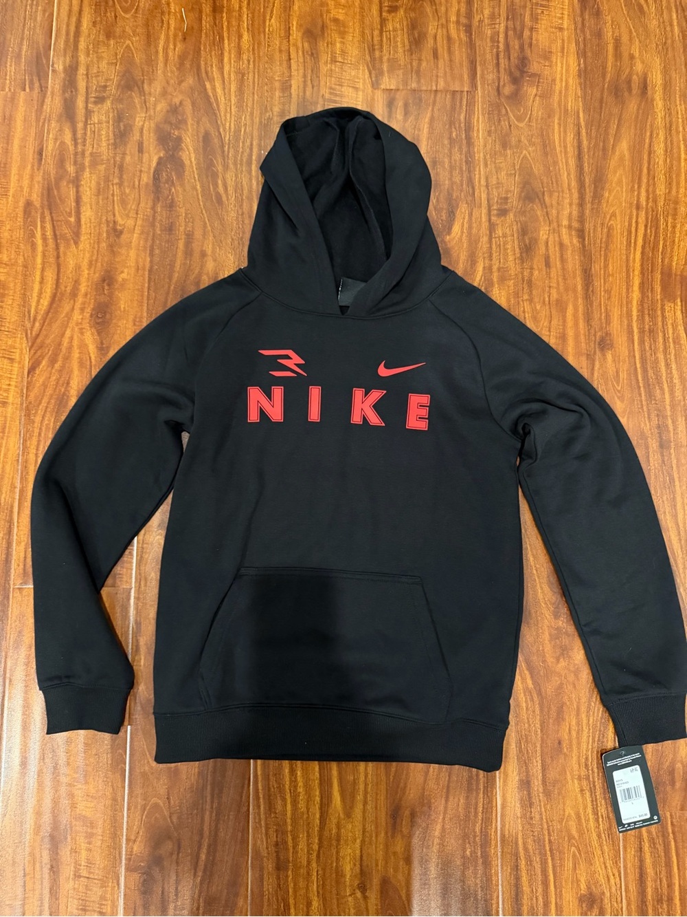 New Nike 3BRAND by Russell Wilson Boys Fleece Active Hoodie size Large 12/13